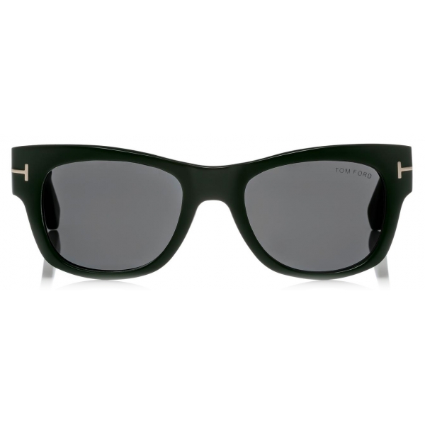 Tom Ford - Tom N.2 Sunglasses - Occhiali da Sole Quadrati - Corno Nero - FT0487-P - Occhiali da Sole - Tom Ford Eyewear