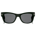 Tom Ford - Tom N.2 Sunglasses - Square Sunglasses - Black Horn - FT0487-P - Sunglasses - Tom Ford Eyewear