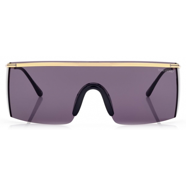 Tom Ford - Pavlos Sunglasses - Occhiali da Sole Maschera - Fumo - FT0980 - Occhiali da Sole - Tom Ford Eyewear
