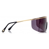 Tom Ford - Pavlos Sunglasses - Mask Sunglasses - Smoke - FT0980 - Sunglasses - Tom Ford Eyewear