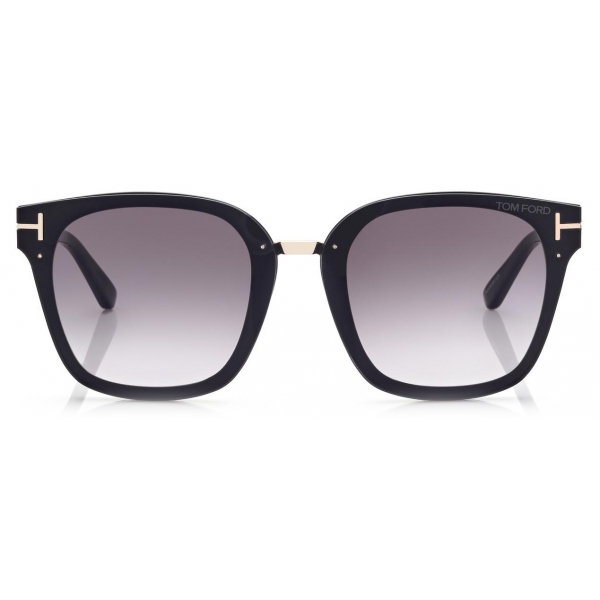 Tom Ford - Philippa Sunglasses - Occhiali da Sole Quadrati - Nero - FT1014