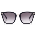 Tom Ford - Philippa Sunglasses - Occhiali da Sole Quadrati - Nero - FT1014