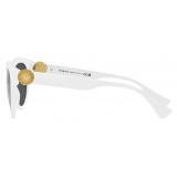 Versace - Charm Medusa Sunglasses - White - Sunglasses - Versace Eyewear