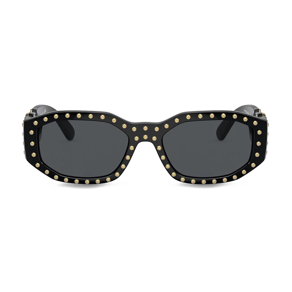 Versace - Studded Medusa Biggie Sunglasses - Black - Sunglasses ...