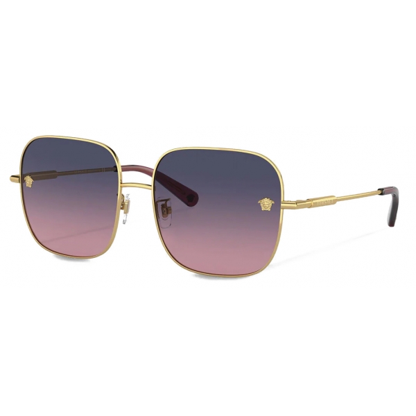Versace - Medusa Glam Additional Fit Sunglasses - Gold Gradient Pink and Blue - Sunglasses - Versace Eyewear