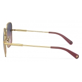 Versace - Occhiale da Sole Medusa Glam - Oro Rosa Sfumato - Occhiali da Sole - Versace Eyewear