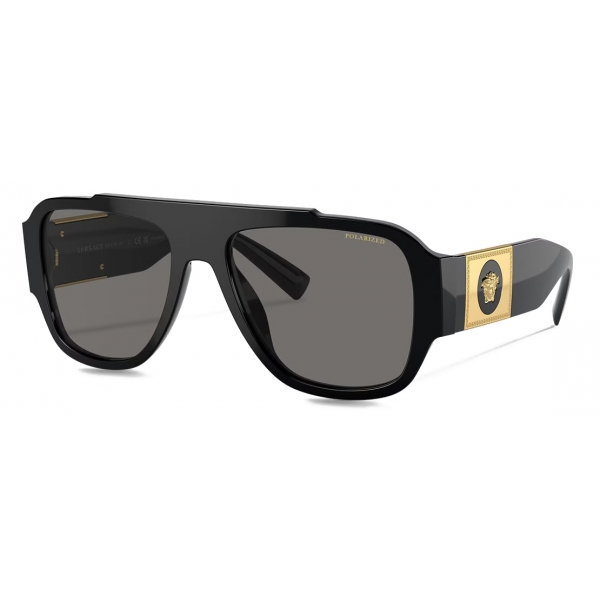 Versace - Macy's Aviator Sunglasses - Black - Sunglasses - Versace Eyewear