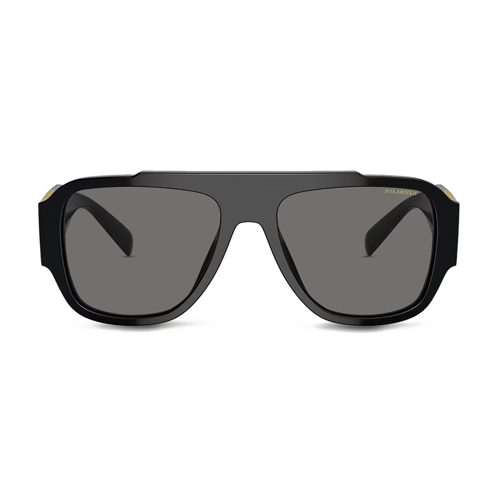 Versace - Macy's Aviator Sunglasses - Black - Sunglasses - Versace ...