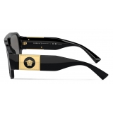 Versace - Occhiale da Sole Pilot Macy's - Nero - Occhiali da Sole - Versace Eyewear