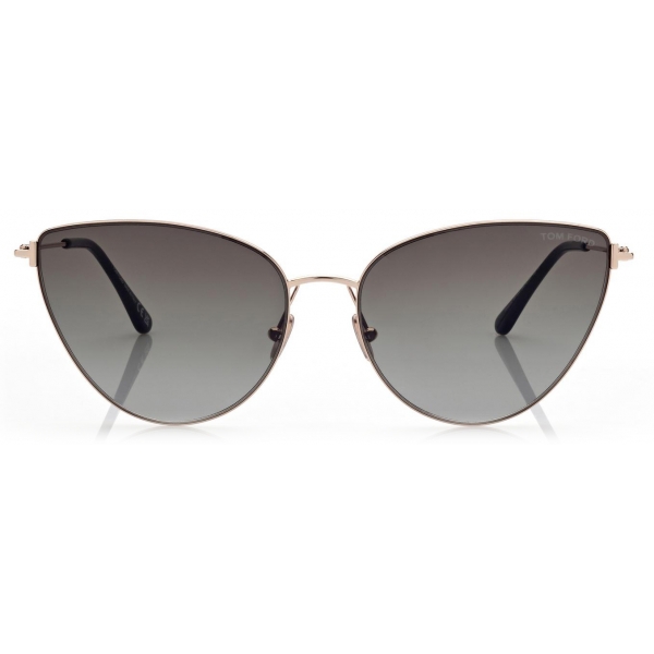 Tom Ford - Anais Sunglasses - Cat Eye Sunglasses - Gold - FT1005