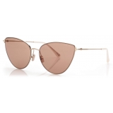 Tom Ford - Anais Sunglasses - Cat Eye Sunglasses - Gold Brown - FT1005