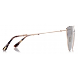 Tom Ford - Anais Sunglasses - Cat Eye Sunglasses - Gold Smoke - FT1005