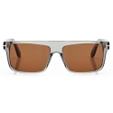 Tom Ford - Philippe Sunglasses - Occhiali da Sole Rettangolare - Grigio - FT0999