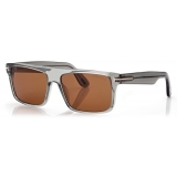 Tom Ford - Philippe Sunglasses - Occhiali da Sole Rettangolare - Grigio - FT0999