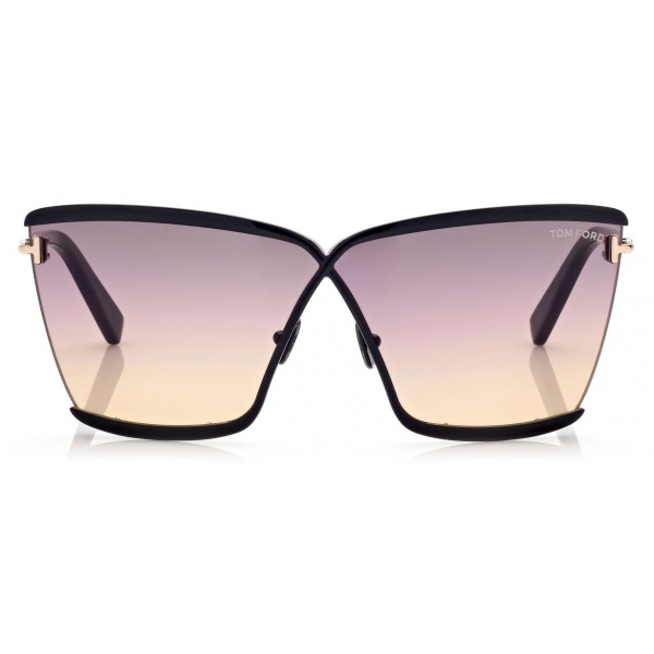 Tom Ford - Elle Sunglasses - Square Sunglasses - Black - FT0936