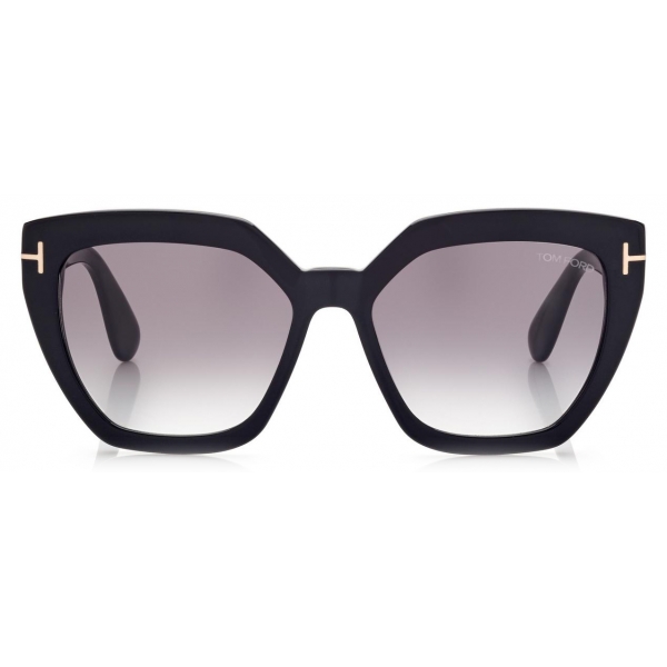 Tom Ford - Phoebe Sunglasses - Occhiali da Sole Quadrati - Nero - FT0939