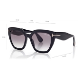 Tom Ford - Phoebe Sunglasses - Square Sunglasses - Black - FT0939