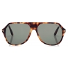 Tom Ford - Hayes Sunglasses - Occhiali da Sole Navigatore - Havana Bionda - FT0934