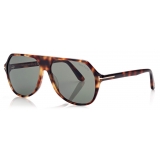 Tom Ford - Hayes Sunglasses - Navigator Sunglasses - Blonde Havana - FT0934