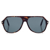 Tom Ford - Hayes Sunglasses - Navigator Sunglasses - Havana - FT0934