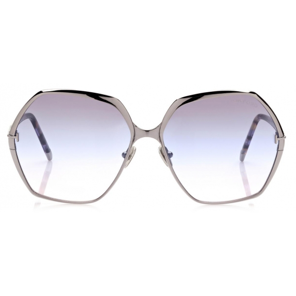 Tom Ford Fonda Sunglasses Geometric Round Sunglasses Grey Ft0912 Avvenice 1477