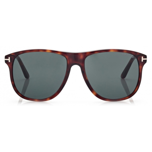 Tom Ford - Joni Sunglasses - Occhiali da Sole Quadrati - Havana Rosso - FT0905