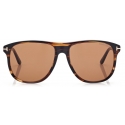 Tom Ford - Joni Sunglasses - Square Sunglasses - Brown - FT0905