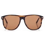 Tom Ford - Joni Sunglasses - Occhiali da Sole Quadrati - Marrone - FT0905