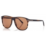 Tom Ford - Joni Sunglasses - Square Sunglasses - Brown - FT0905