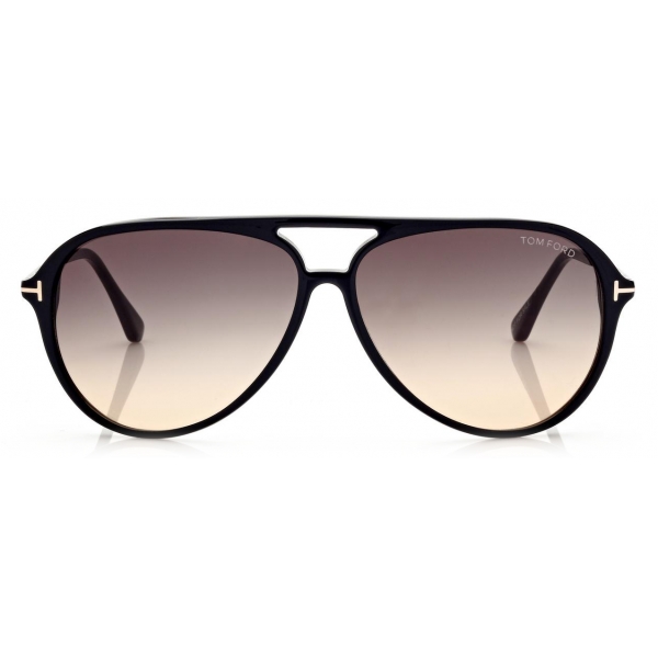 Tom Ford - Samson Sunglasses - Pilot Sunglasses - Black - FT0909