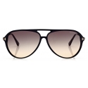 Tom Ford - Joni Sunglasses - Square Sunglasses - Brown - FT0905