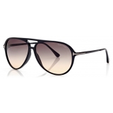 Tom Ford - Joni Sunglasses - Square Sunglasses - Brown - FT0905