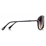 Tom Ford - Joni Sunglasses - Square Sunglasses - Brown - FT0905