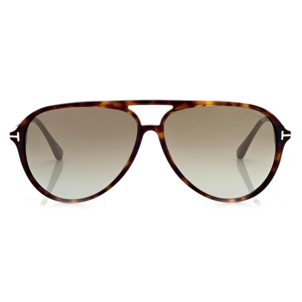 Tom Ford - Samson Sunglasses - Pilot Sunglasses - Shiny Havana - FT0909
