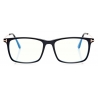 Tom Ford - Blue Block Soft Square Shape Opticals - Occhiali da Vista Quadrati - Nero - FT5758-B