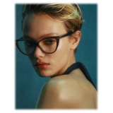 Tom Ford - Blue Block Cat Eye Opticals - Cat Eye Optical Glasses - Dark Havana - FT5843-B