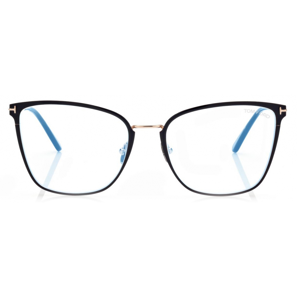 Tom Ford - Blue Block Soft Butterfly Opticals - Butterfly Optical ...