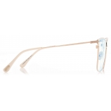 Tom Ford - Blue Block Soft Butterfly Opticals - Butterfly Optical Glasses - Palladium - FT5839-B