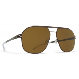 Mykita - Selleck - NO1 - Mocca Camou Green Brown - Metal Collection - Sunglasses - Mykita Eyewear