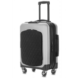 Avvenice - Aura - Aluminum and Carbon Fiber Trolley - Silver - Handmade in Italy - Exclusive Luxury Collection