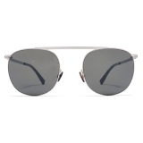 Mykita - Erling - Lite - Shiny Silver Mirror Black - Metal Collection - Sunglasses - Mykita Eyewear