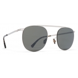 Mykita - Erling - Lite - Shiny Silver Mirror Black - Metal Collection - Sunglasses - Mykita Eyewear