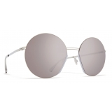 Mykita - Jette - Lite - Argento Grigio Viola Scuro - Acetate & Stainless Steel Collection - Occhiali da Sole - Mykita Eyewear