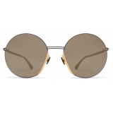 Mykita - Jette - Lite - Gold Black Brilliant Grey - Acetate & Stainless Steel Collection - Sunglasses - Mykita Eyewear