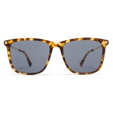 Mykita - Jovva - Lite - C10 Cosparge Cacao Blu Scuro - Acetate & Stainless Steel Collection - Occhiali da Sole - Mykita Eyewear