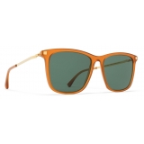 Mykita - Jovva - Lite - C23 Ambrato Lucido Verde - Acetate & Stainless Steel Collection - Occhiali da Sole - Mykita Eyewear