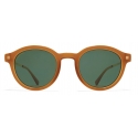 Mykita - Ketill - Lite - C99 Brown Dark Glossy Go Polarized Pro Green 15 - Acetate Collection - Sunglasses - Mykita Eyewear