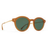 Mykita - Ketill - Lite - C99 Brown Dark Glossy Go Polarized Pro Green 15 - Acetate Collection - Sunglasses - Mykita Eyewear