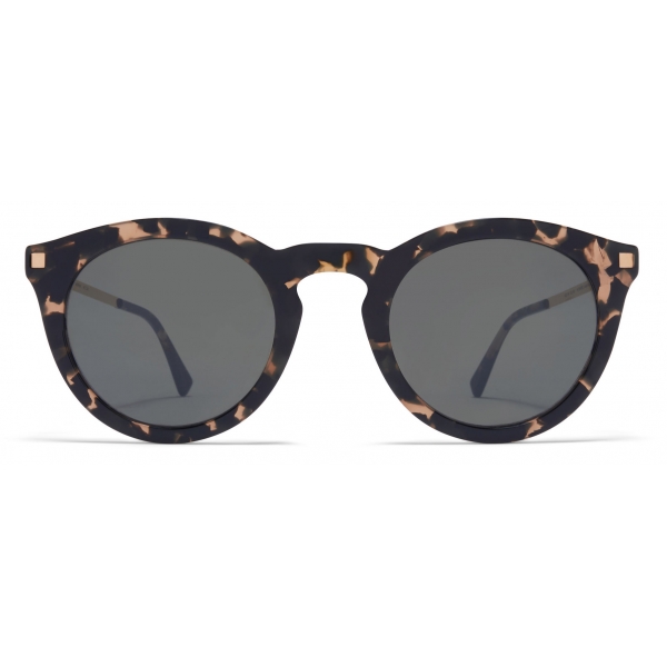 Mykita - Mariwa - Lite - C22 Antigua Champagne Gold Mirror Black - Acetate Collection - Sunglasses - Mykita Eyewear