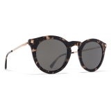 Mykita - Mariwa - Lite - C22 Antigua Champagne Gold Mirror Black - Acetate Collection - Sunglasses - Mykita Eyewear